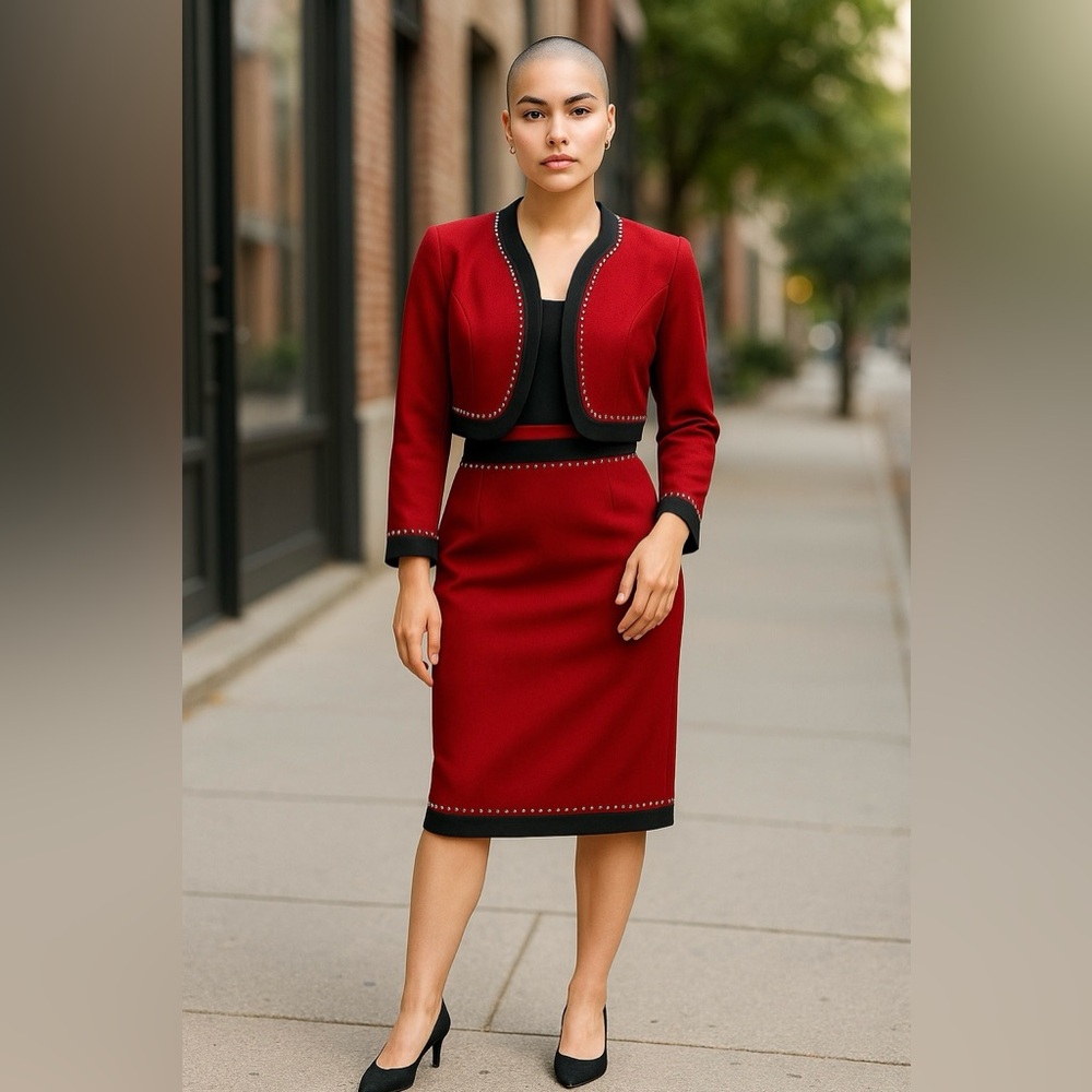 Vintage BMW Designs 3 Piece Wool Outfit